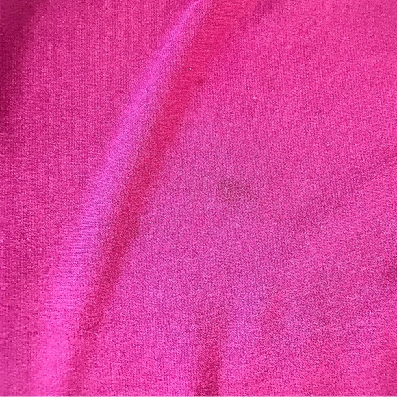 Calvin Klein Plus Size Burgundy/ Purple Faux Wrap Sequin Shoulder Dress - Picture 7 of 14